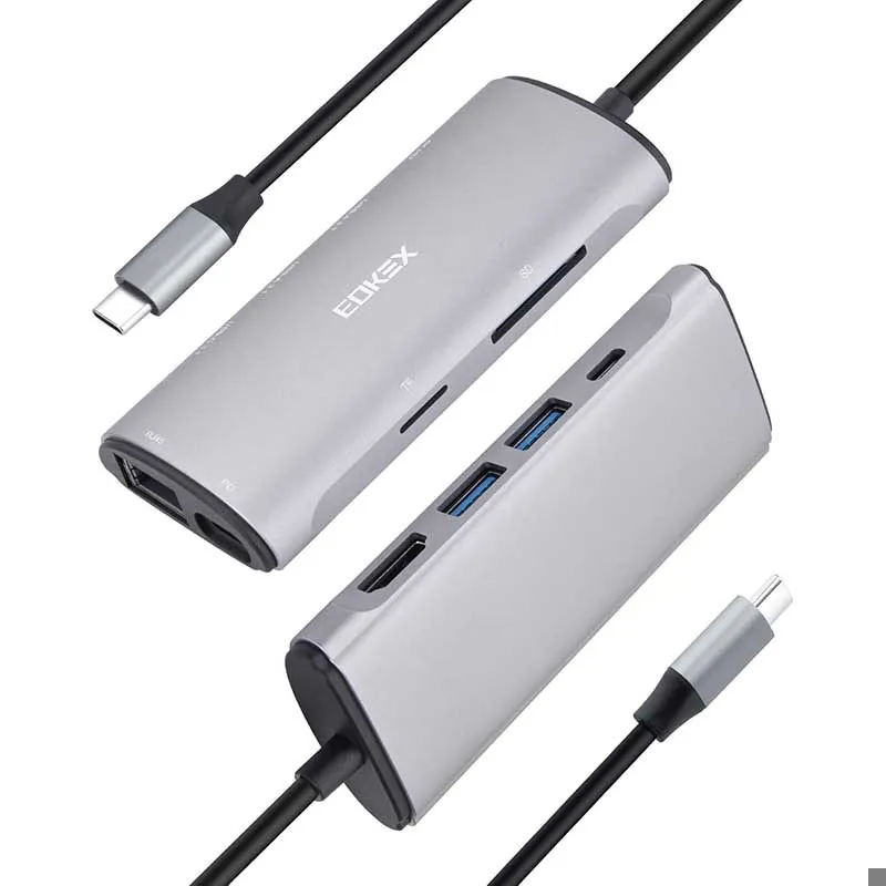 داک 8 پورت لپ تاپ برند EOKEX FX-2225