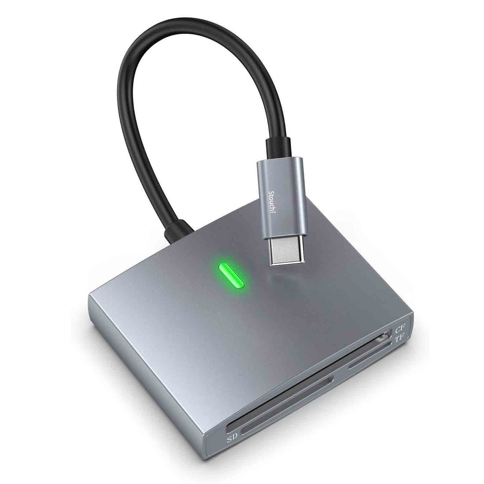 کارت خوان SD/CF برند Stouchi  USH-I SD