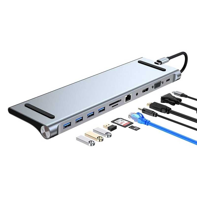 داک استیشن لپ تاپ 11 پورت برند Dizuo