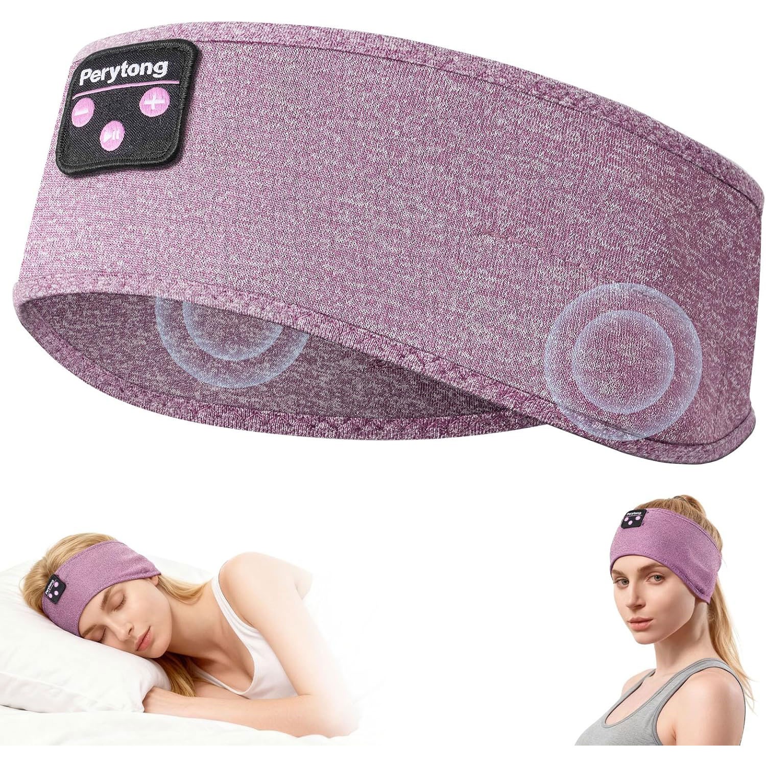 هدفون خواب و هدبند ورزشی بلوتوث Perytong