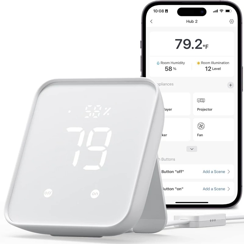 ریموت کنترل هوشمند SwitchBot مدل Hub 2