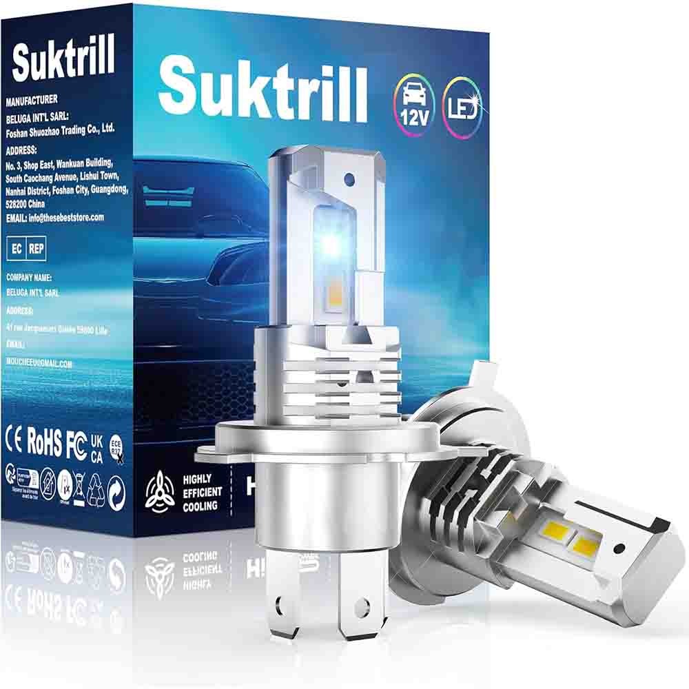 هدلایت خودرو 20000 لومن Suktrill پایه H4