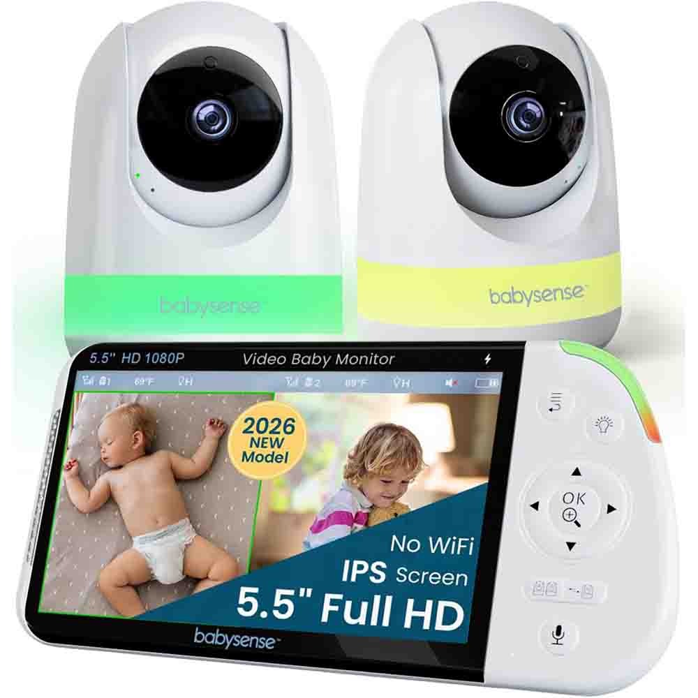 دوربین و مانیتور کودک Babysense مدل MaxView Pro