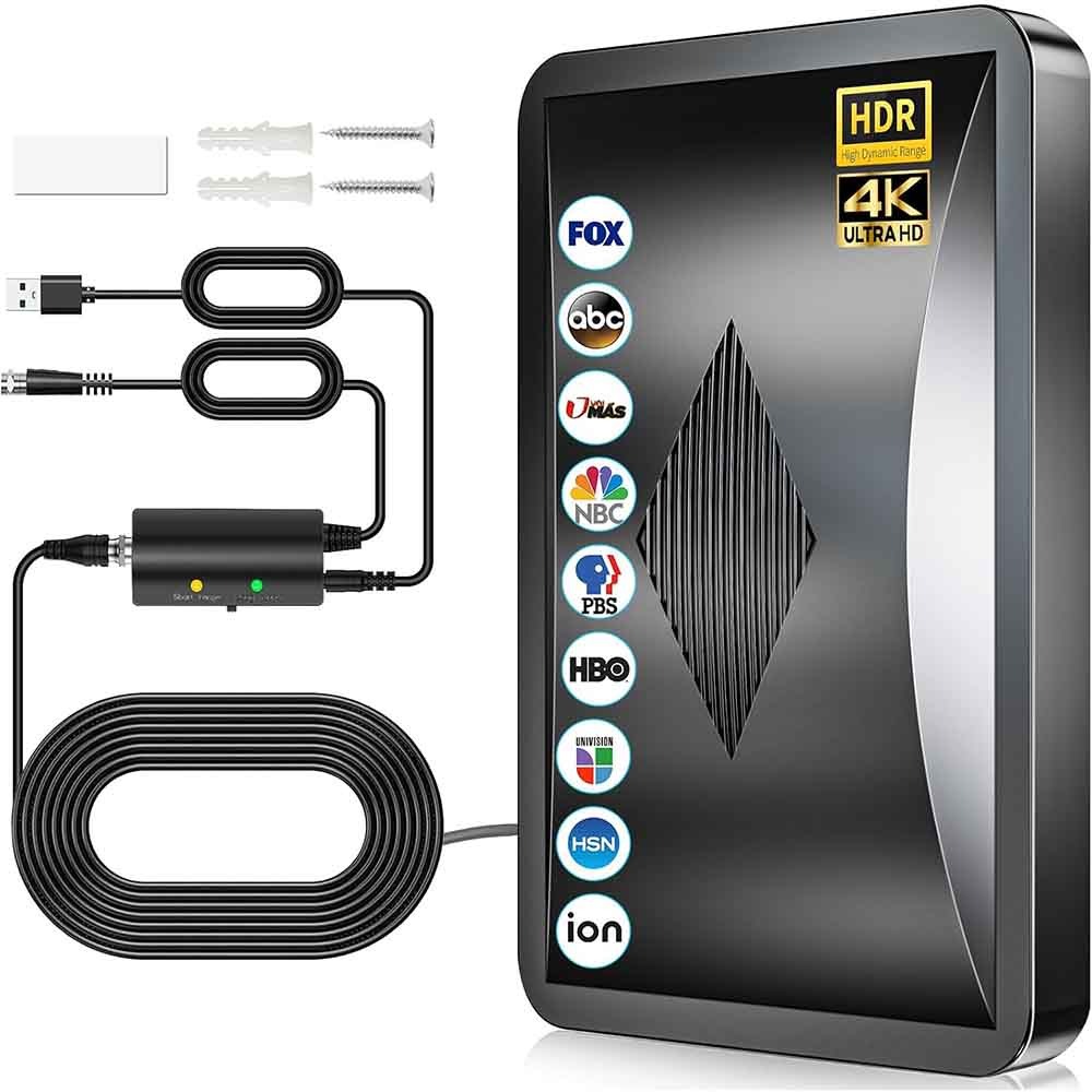 آنتن دیجیتال تلویزیون مدل HD010 با پشتیبانی از 4K