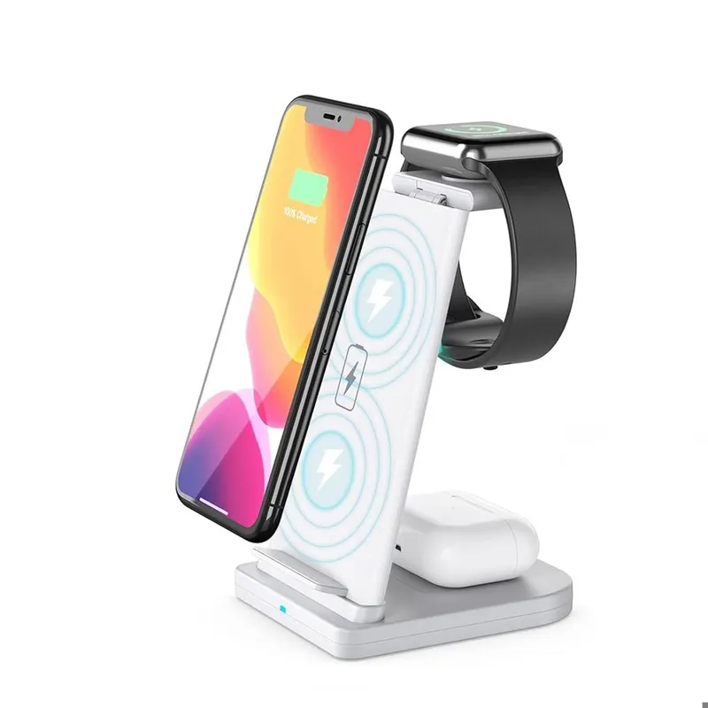 شارژر وایرلس سه کاره برند ADIUM