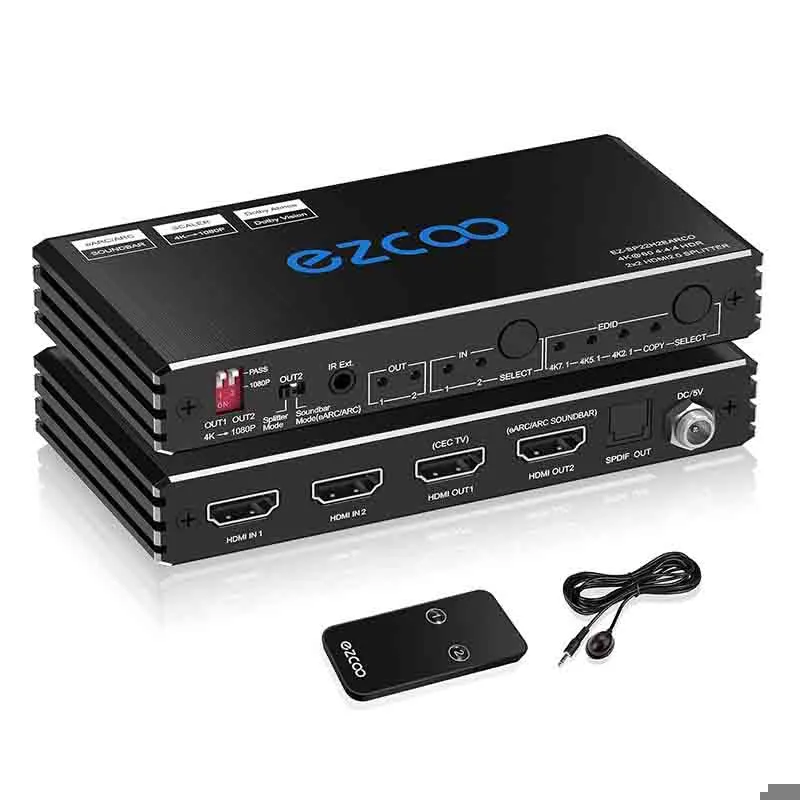 اسپلیتر استراخ کننده صوتی برند EZCOO