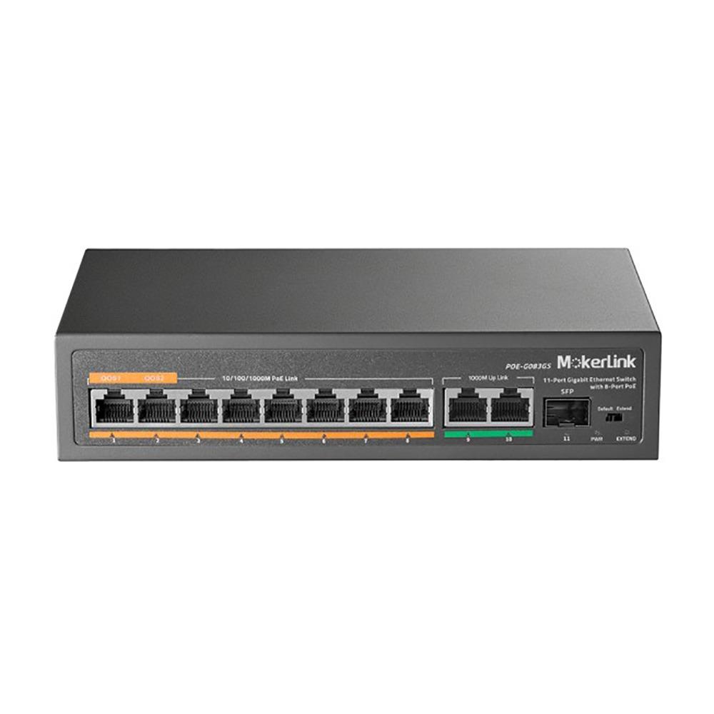 سوئیچ 11 پورت شبکه پیشرفته برند MokerLink