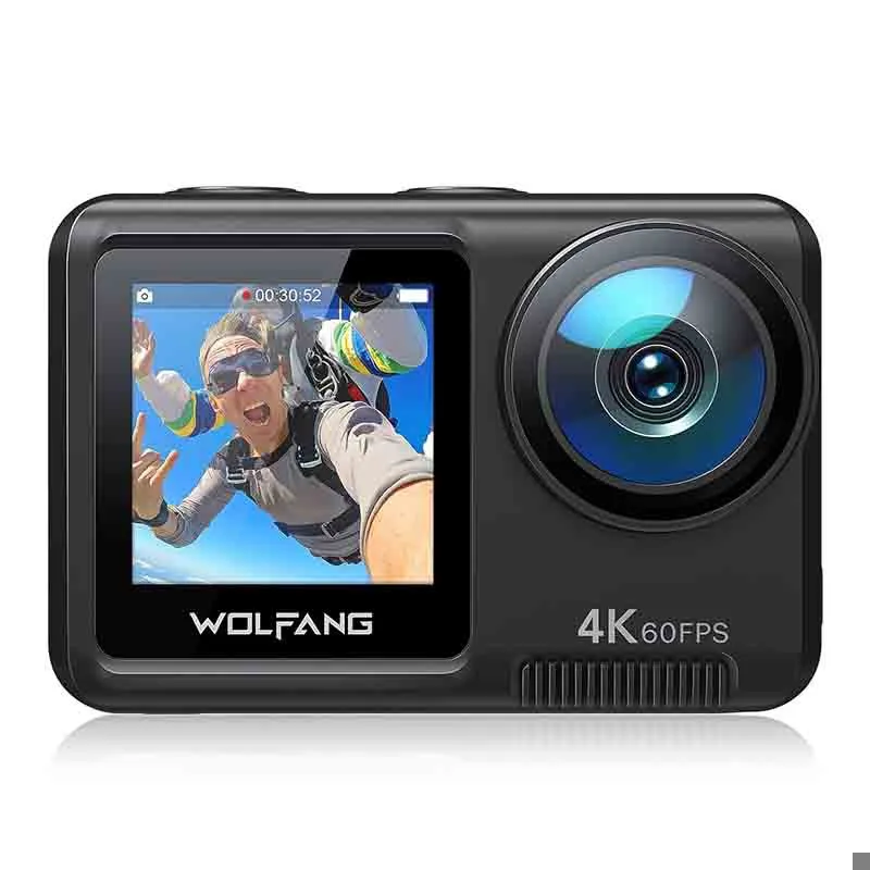 دوربین اکشن ورزشی 4K برند WOLFANG GA420