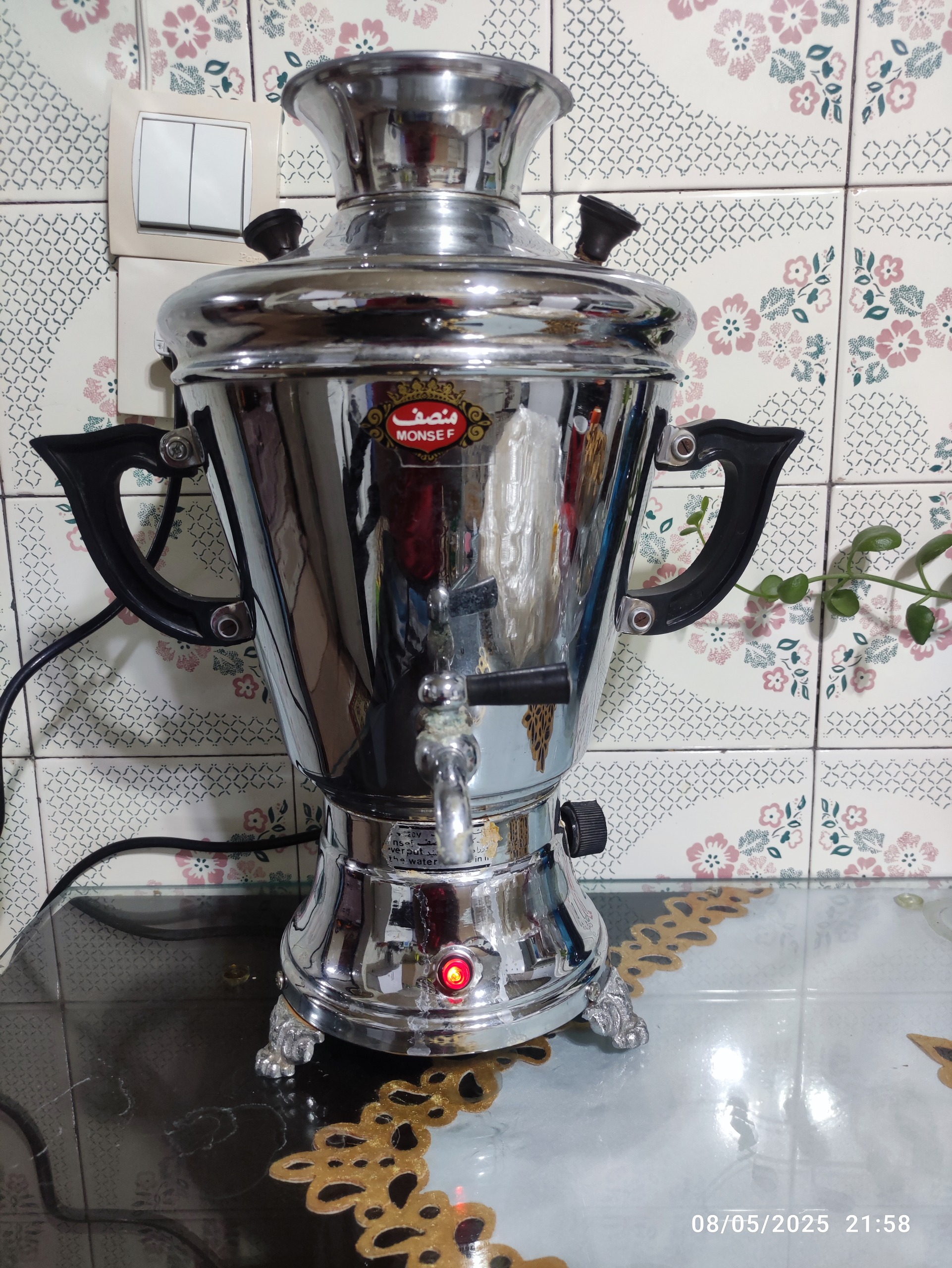 سماور برقی منصف