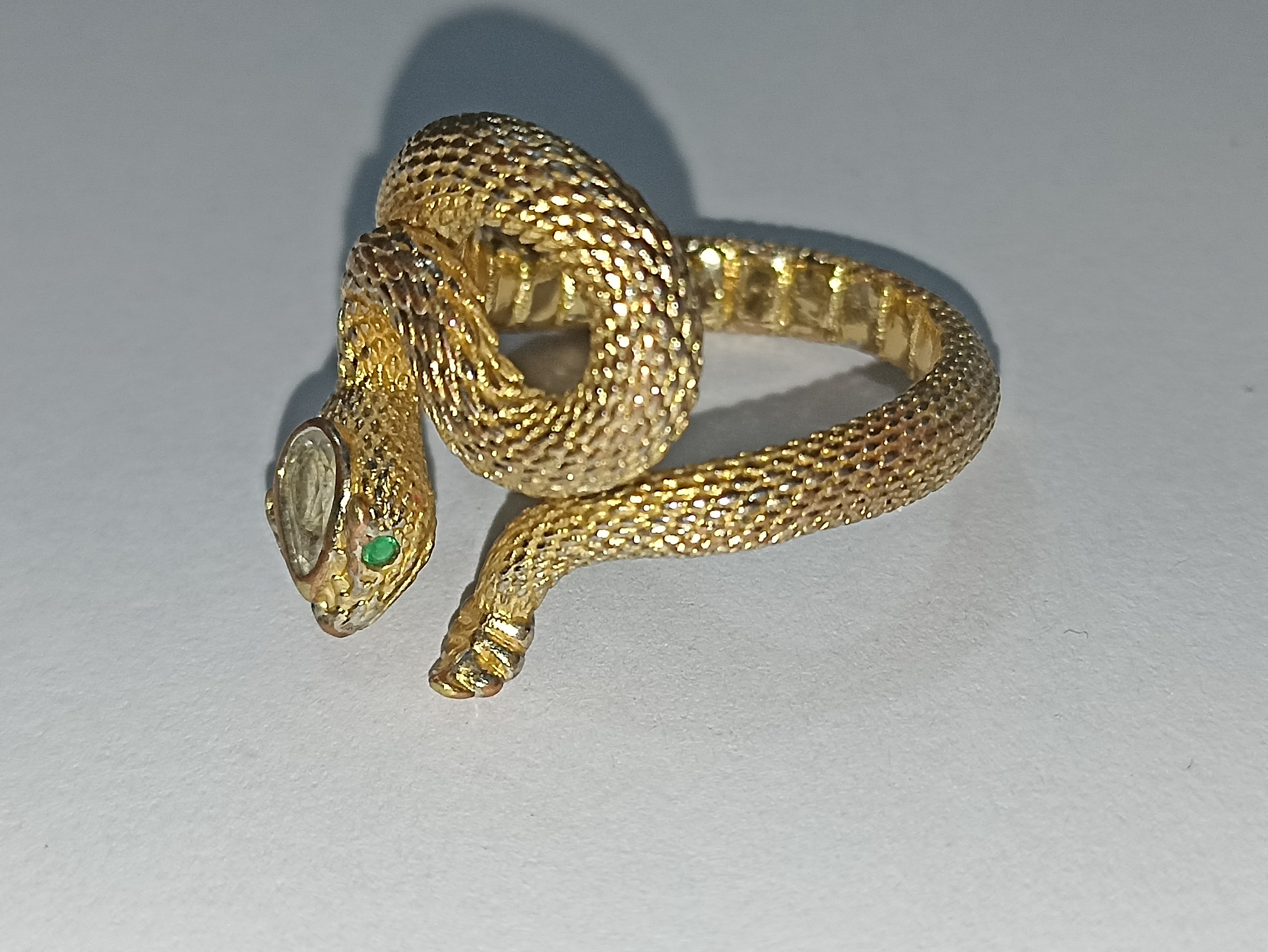 انگشتر زیبا مار اصل