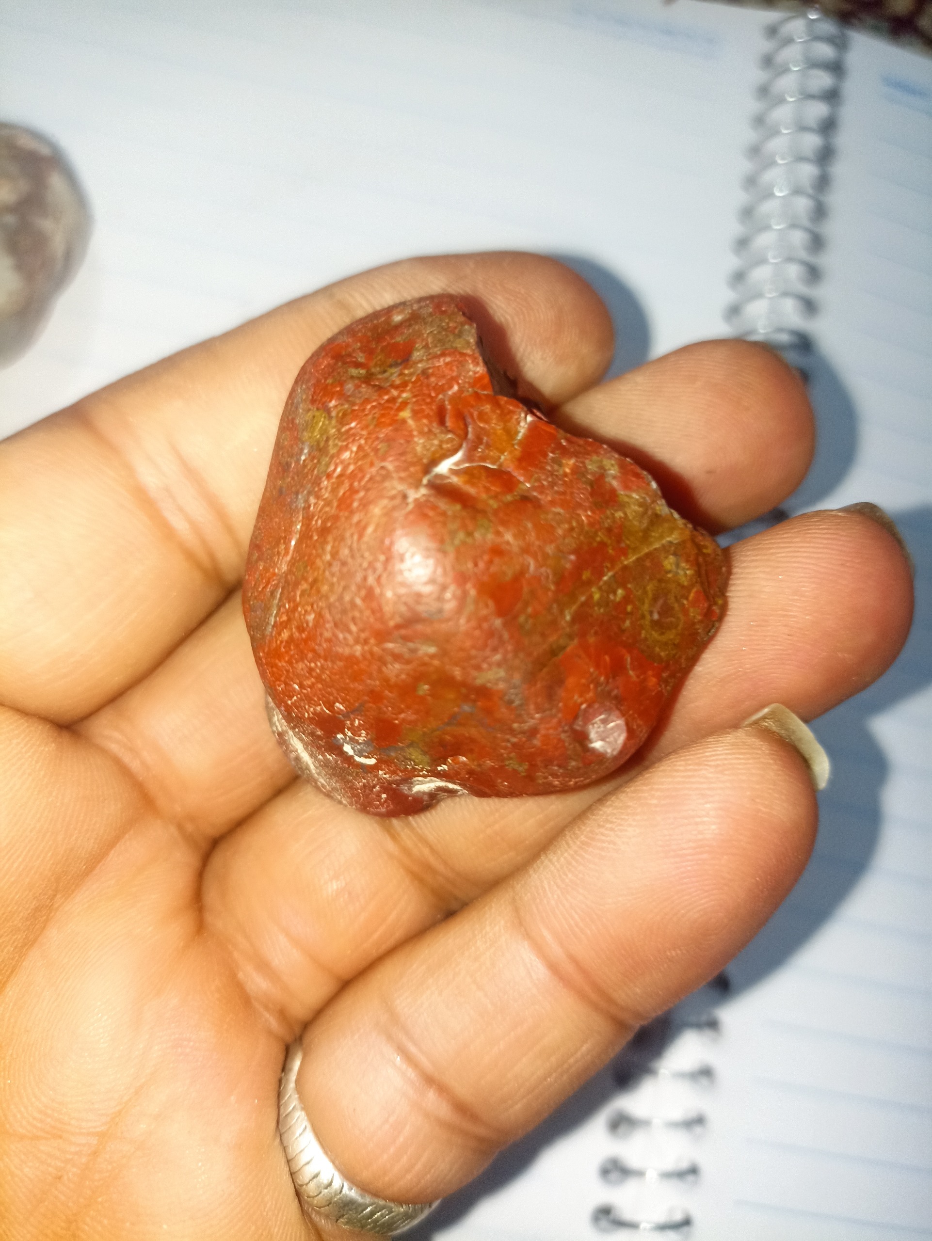 جاسپر زیبا قرمز