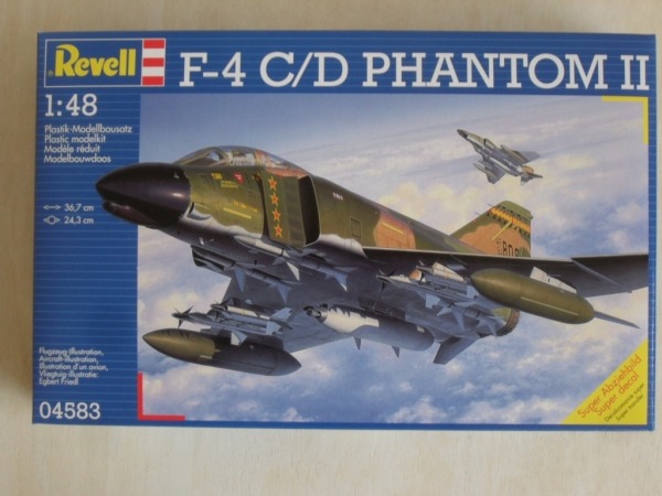کیت ماکت هواپیما 1/48 فانتوم F-4C/D REVELL