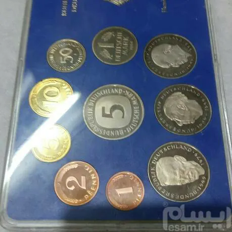 پک پروف سکه های آلمان غربی