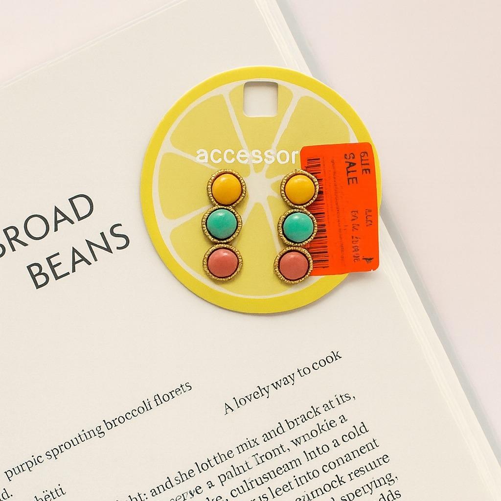 پک گوشواره رنگی 3جفت