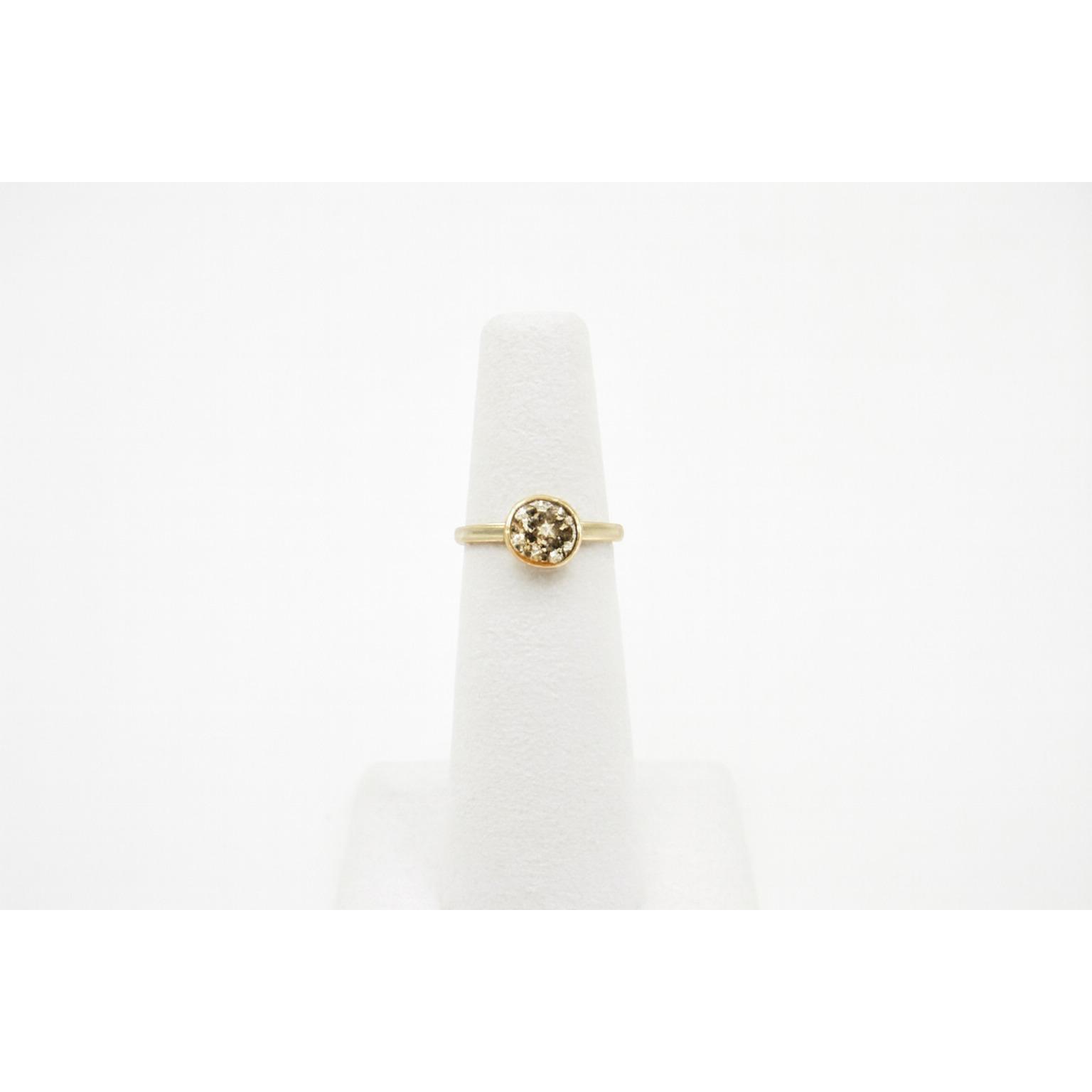 انگشتر تک نگین زیبا