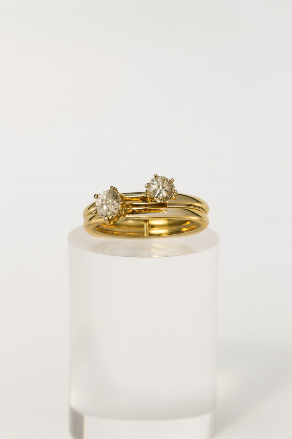 پک انگشتر تک نگین زیبا