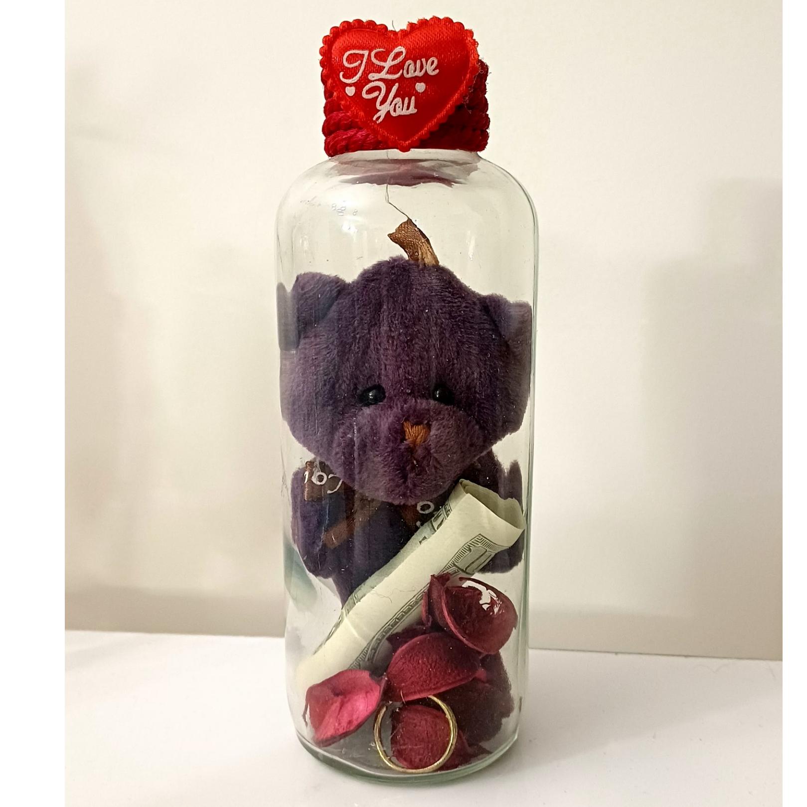 شیشه خرسی ولنتاین