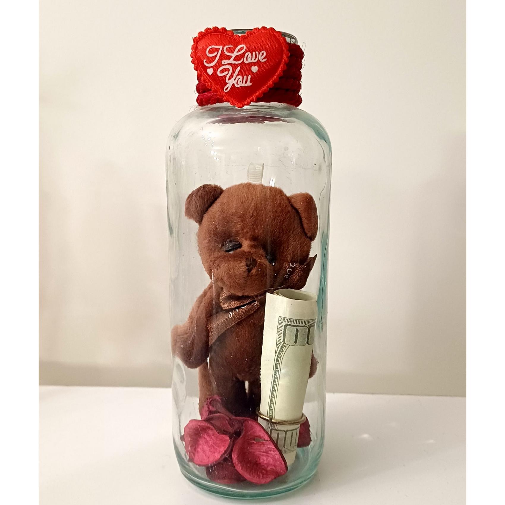 شیشه خرسی ولنتاین