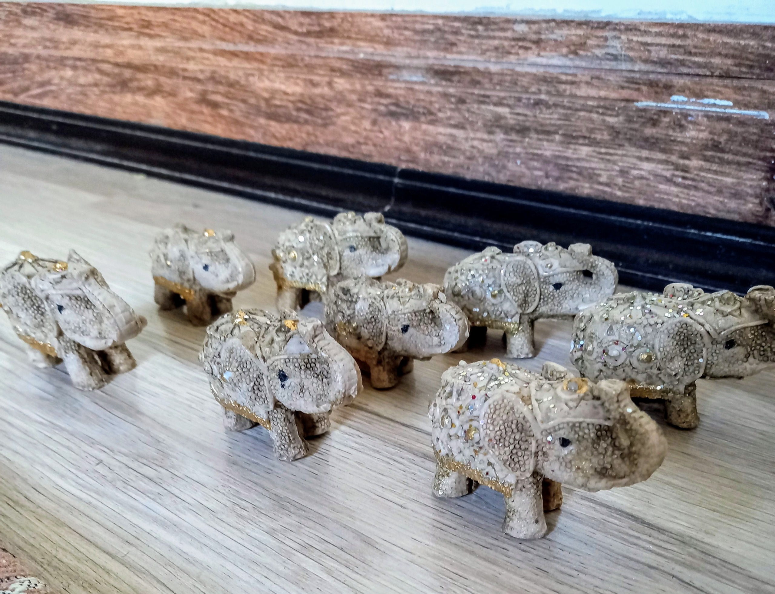 مجسمه های فیل های پلی استر