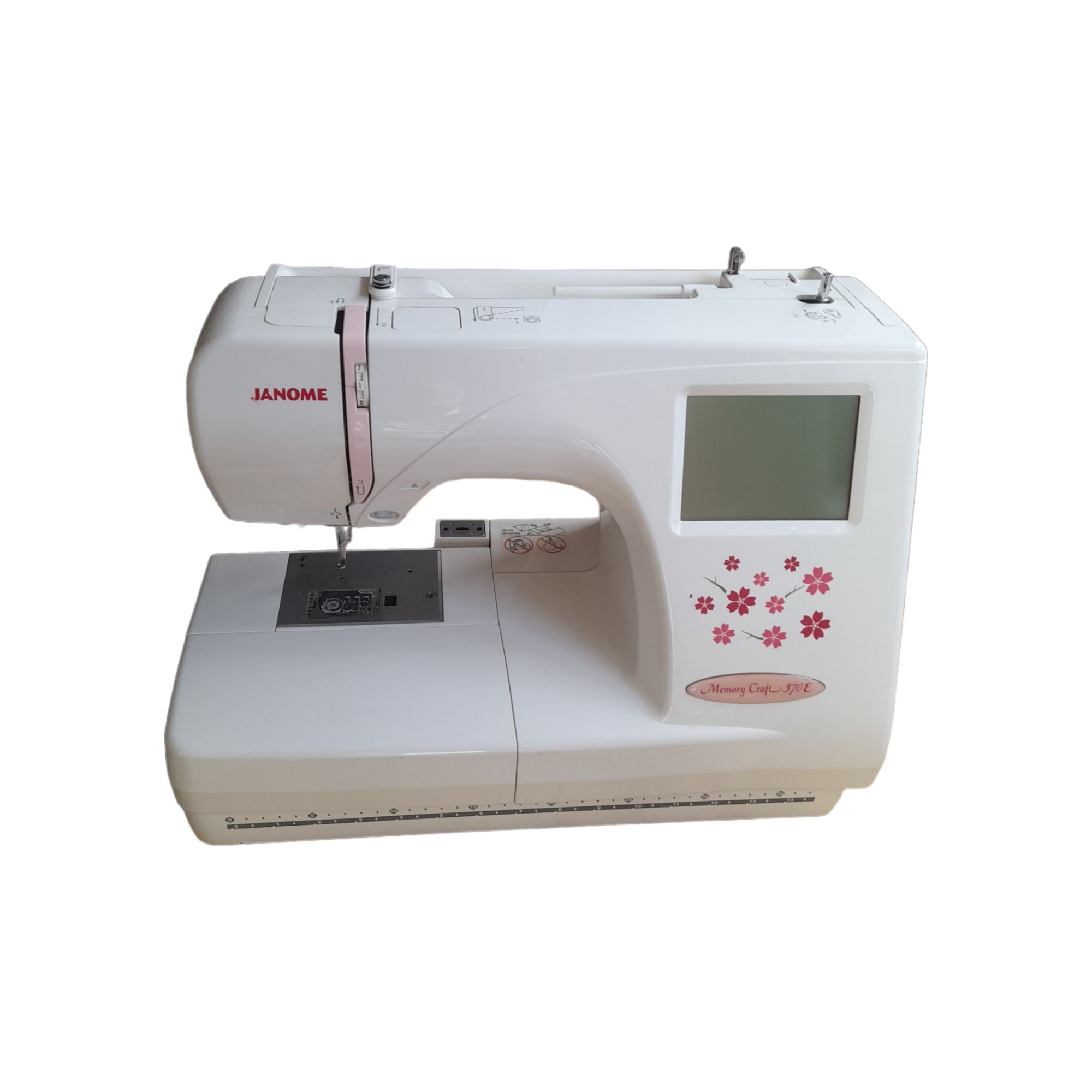 چرخ گلدوزی ژانومه 370 کارکرده