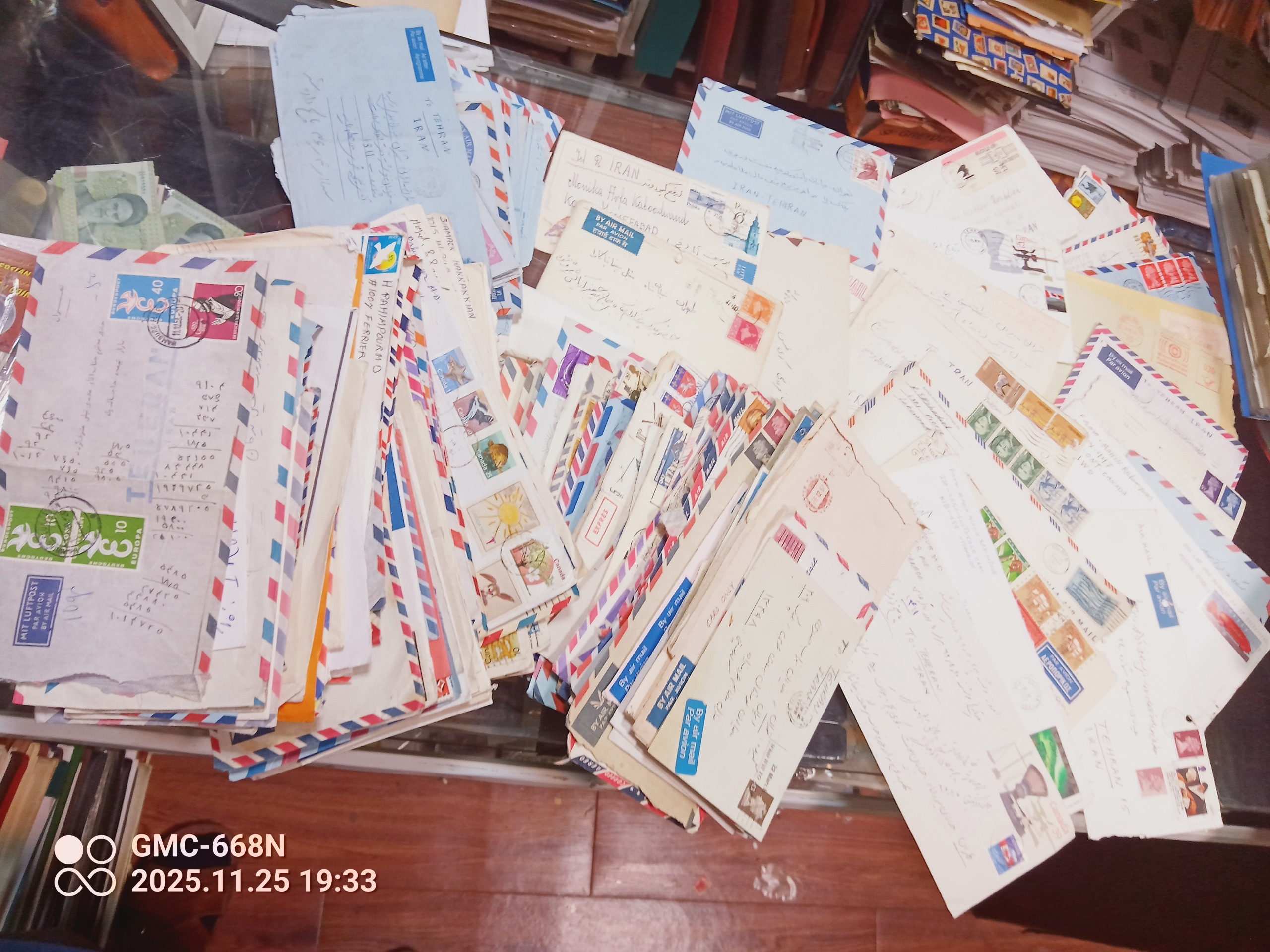 کد چهار 430پاکت ارسالی از کشورها به ایران