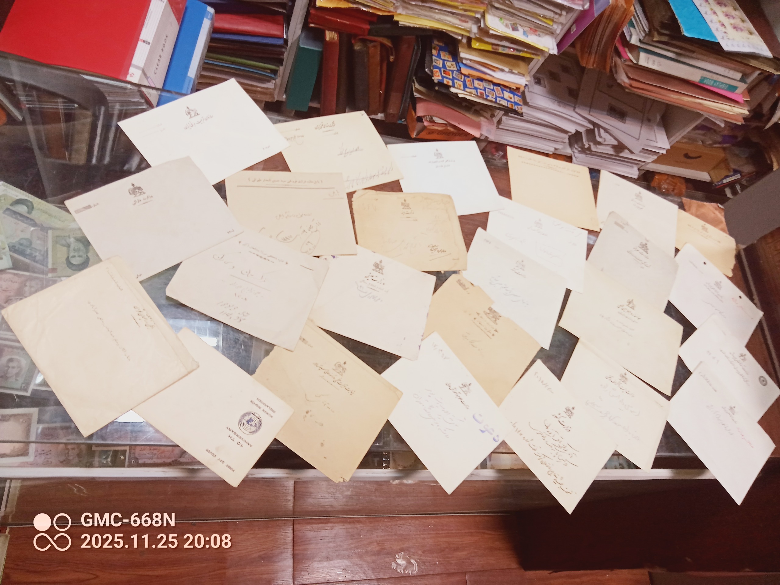 کد شش 55پاکت قدیمی طبق توضیح