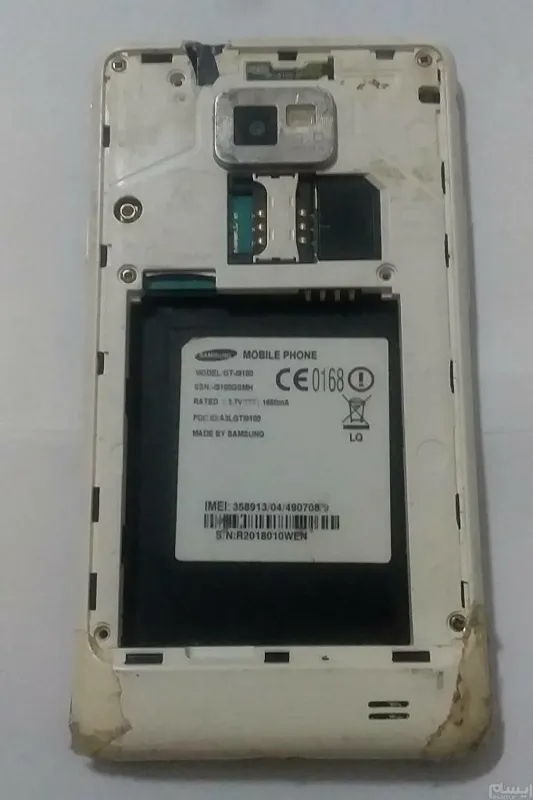 گوشی اصلی (گلگسیI9100 S2)بدون تاج السیدی