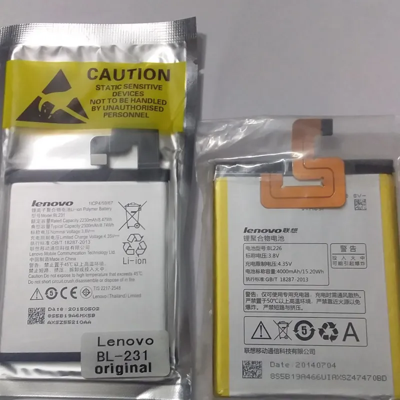 2مدل باتری اصلی آکبندگوشی لنوو S860 و Wibe X2