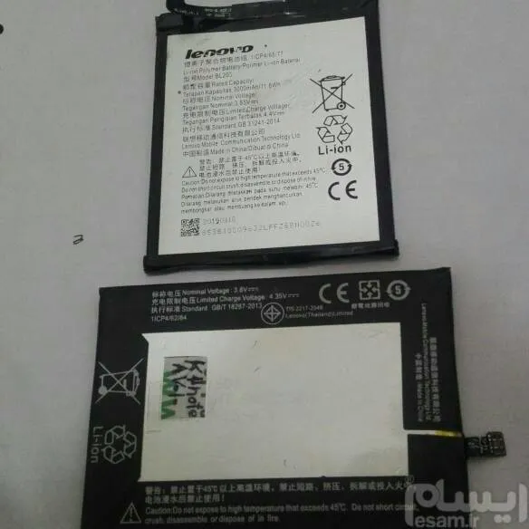 2تاباتری اصلی گوشی لِنوو(mxt1662و K4note A7010)