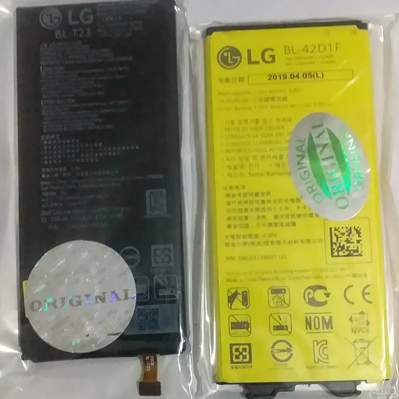 2مدل باتری اصلی آکبند گوشی الجی(Xcam و G5)نونو