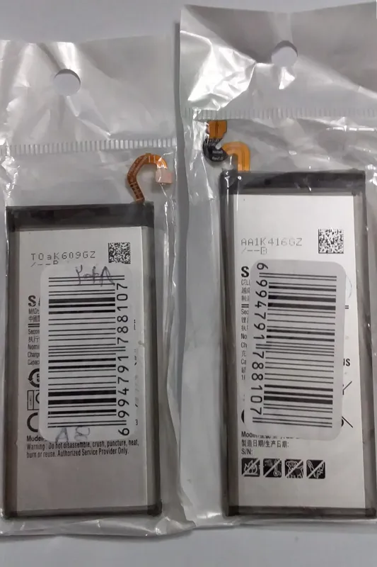 2تامدل باتری اصل آکبندگوشی سامسونگ(نوت8 وA8،J6،A6)