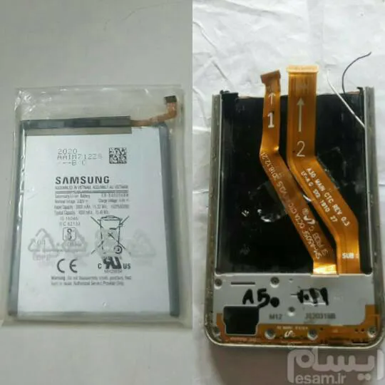 بردشارژفابریک وهردوفلت اصلی وباتری آکبندگلگسیA30