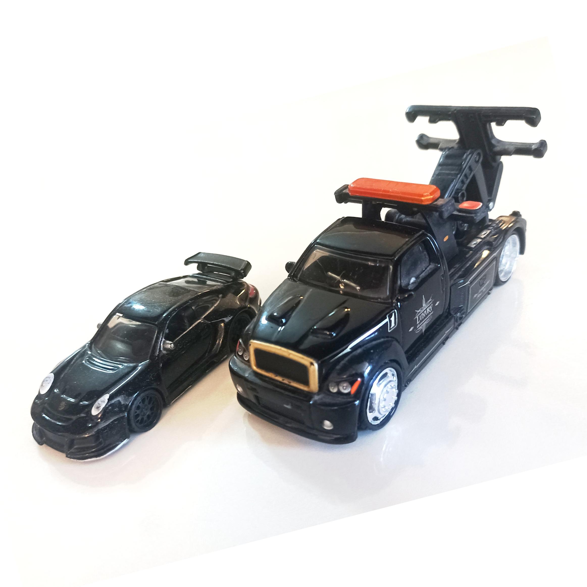 ماکت ست پورشه911و یدک کش