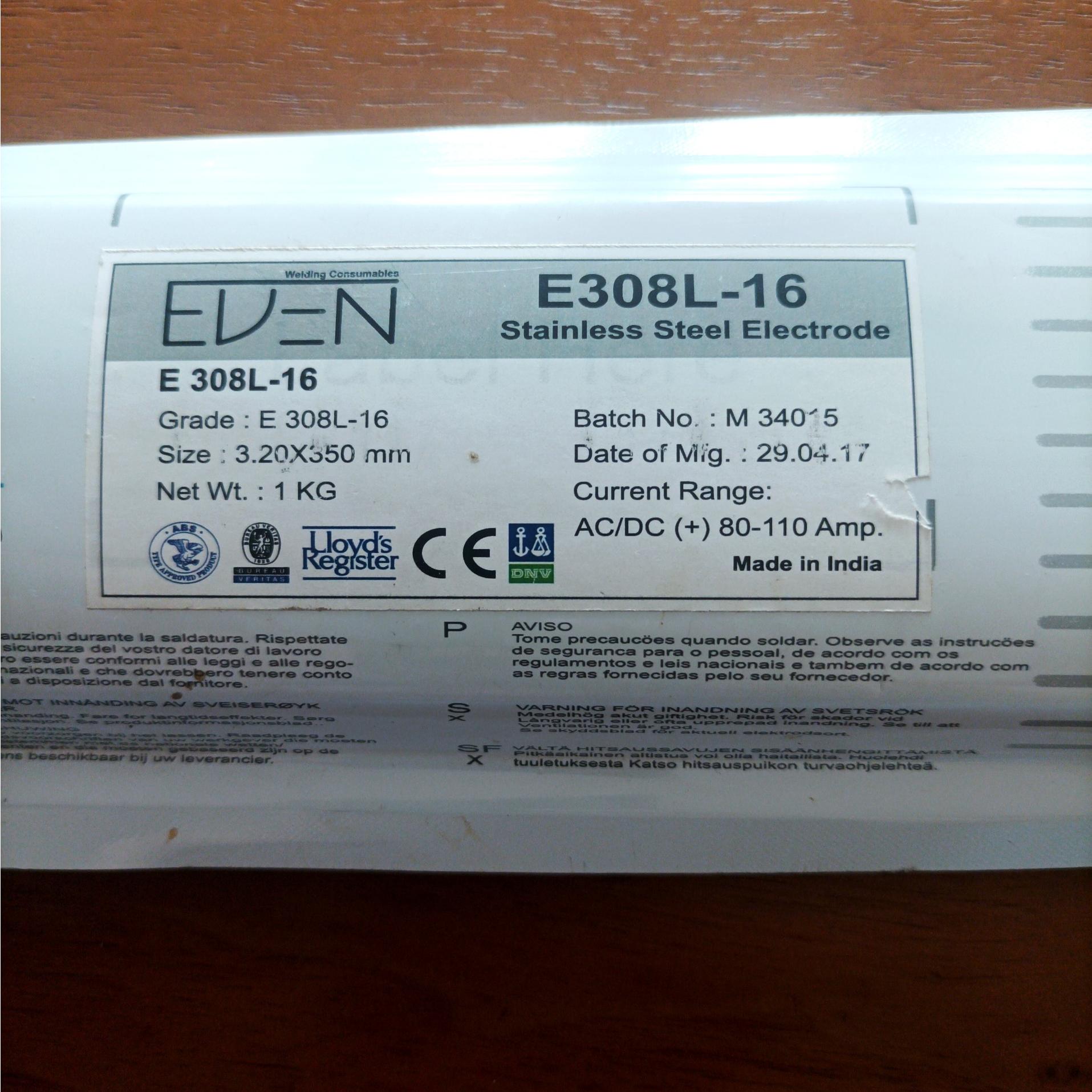 الکترود جوش استیل EDEN