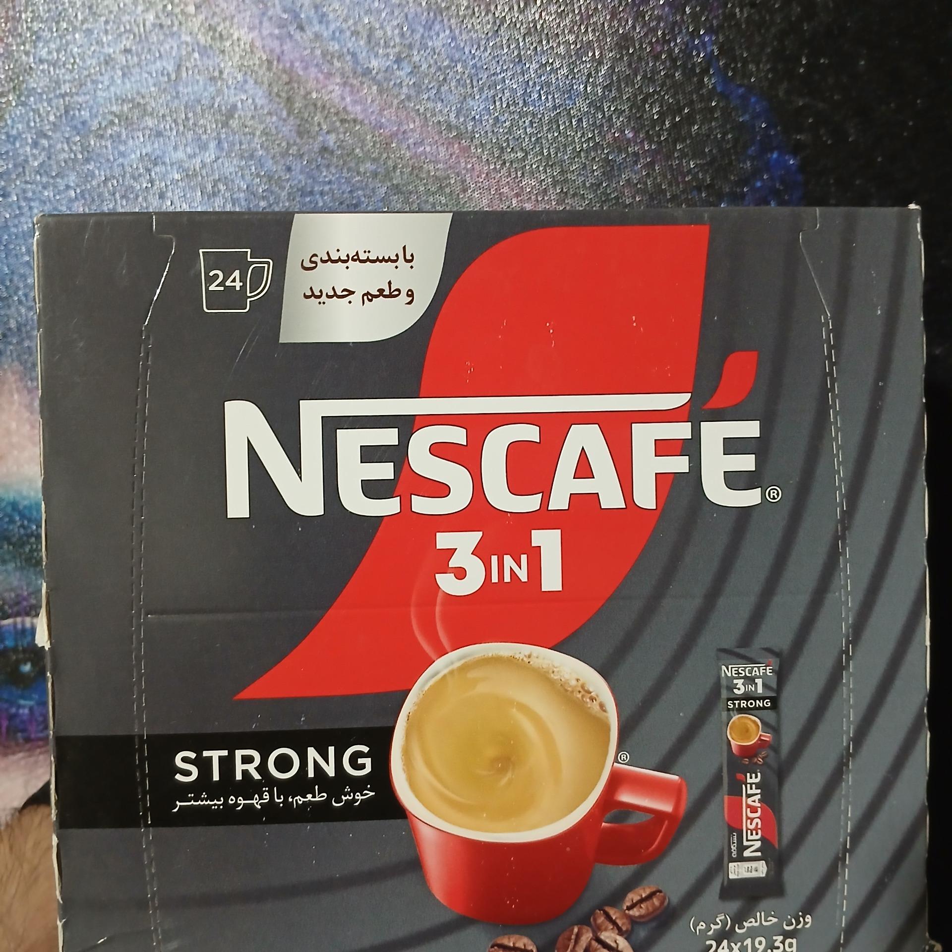 نسکافه 1×3استرانگ پک 24عددی