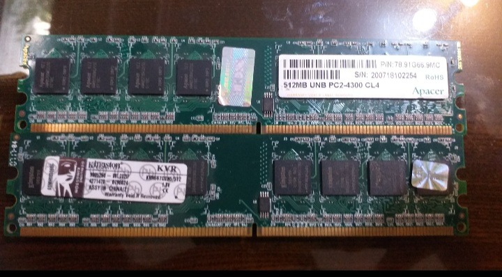 رم لپ تاپ  DDR2 512Mb