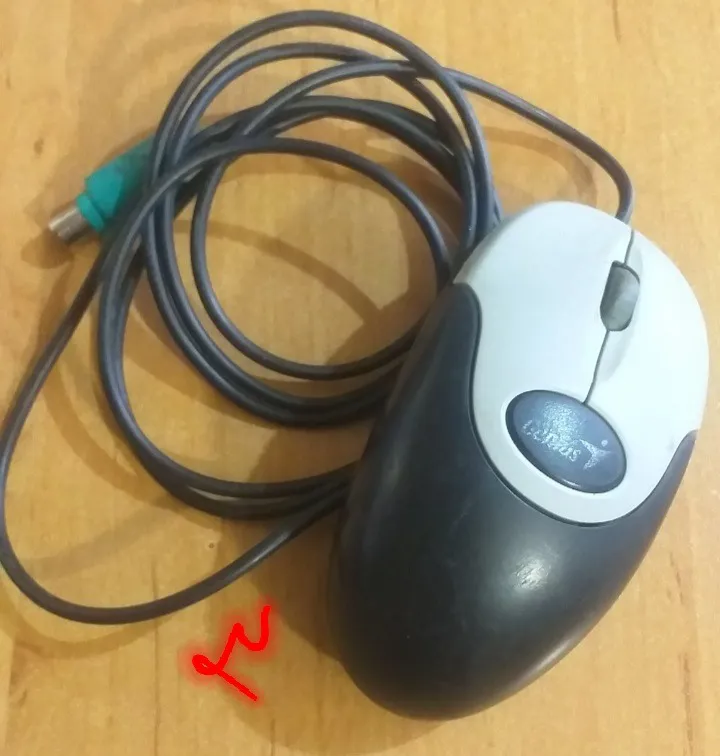 موس جنیوس سالم (PS/2 اصل)