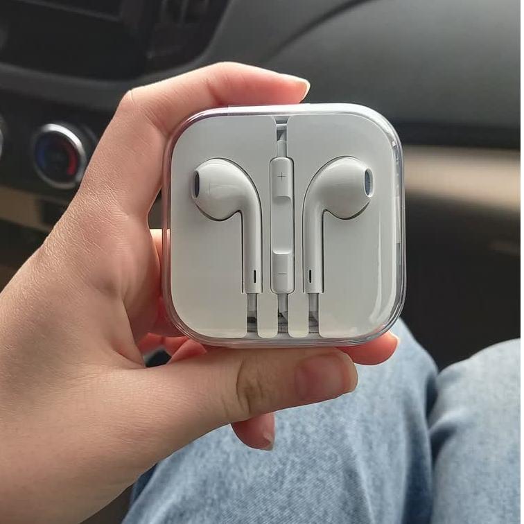 هندزفری سیمی آیفون 6s با سوکت 3.5mm صدا