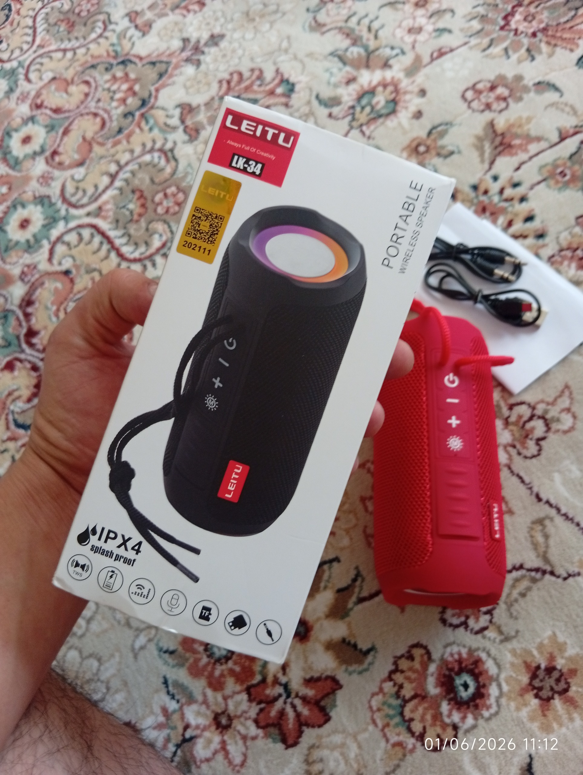اسپیکر بلوتوثی Leitu