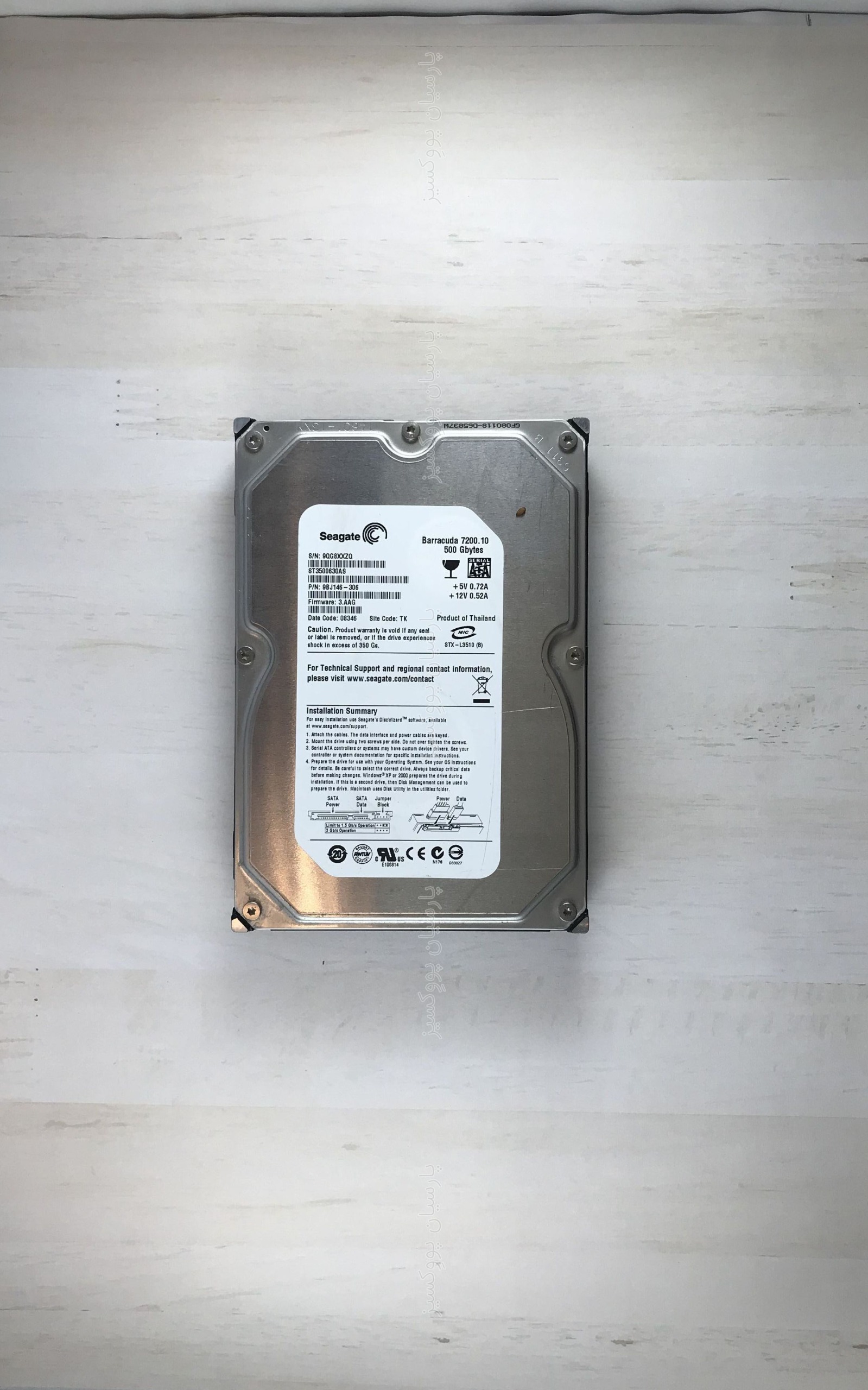 هارد Seagate Barracuda 500GB
