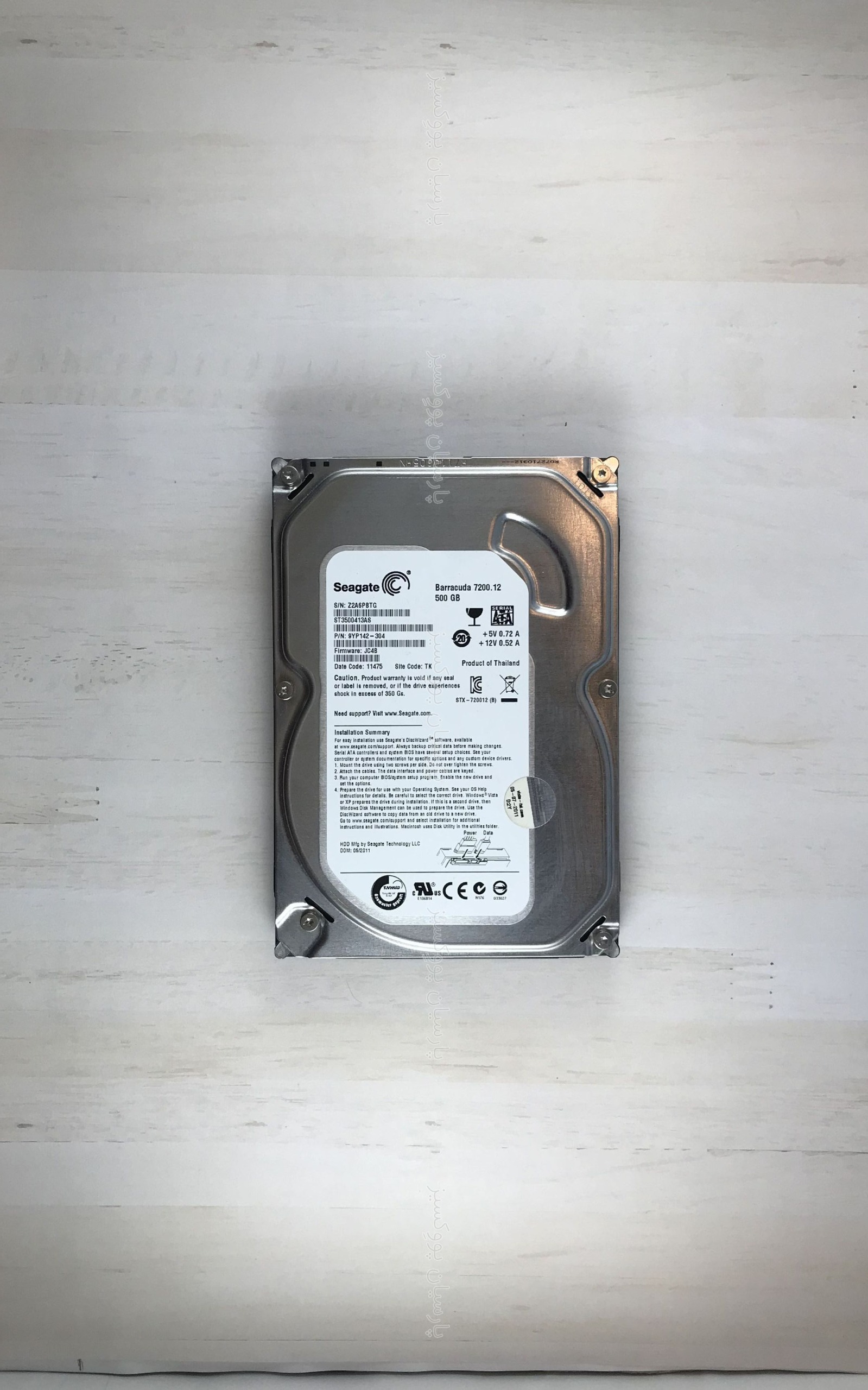 هارد Seagate Barracuda 500GB تمیز سلامت 100 درصد