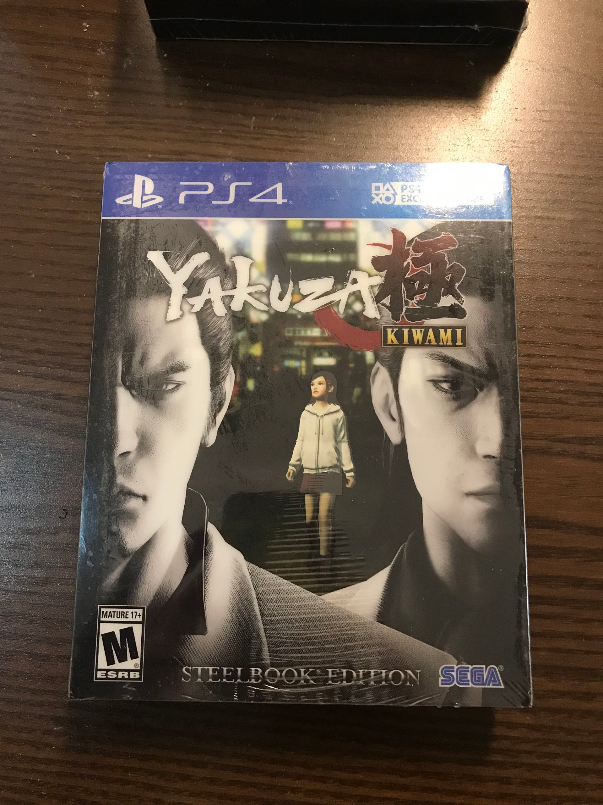 کلکسیونی آکبند  Yakuza Kiwami نسخه استیل بوک