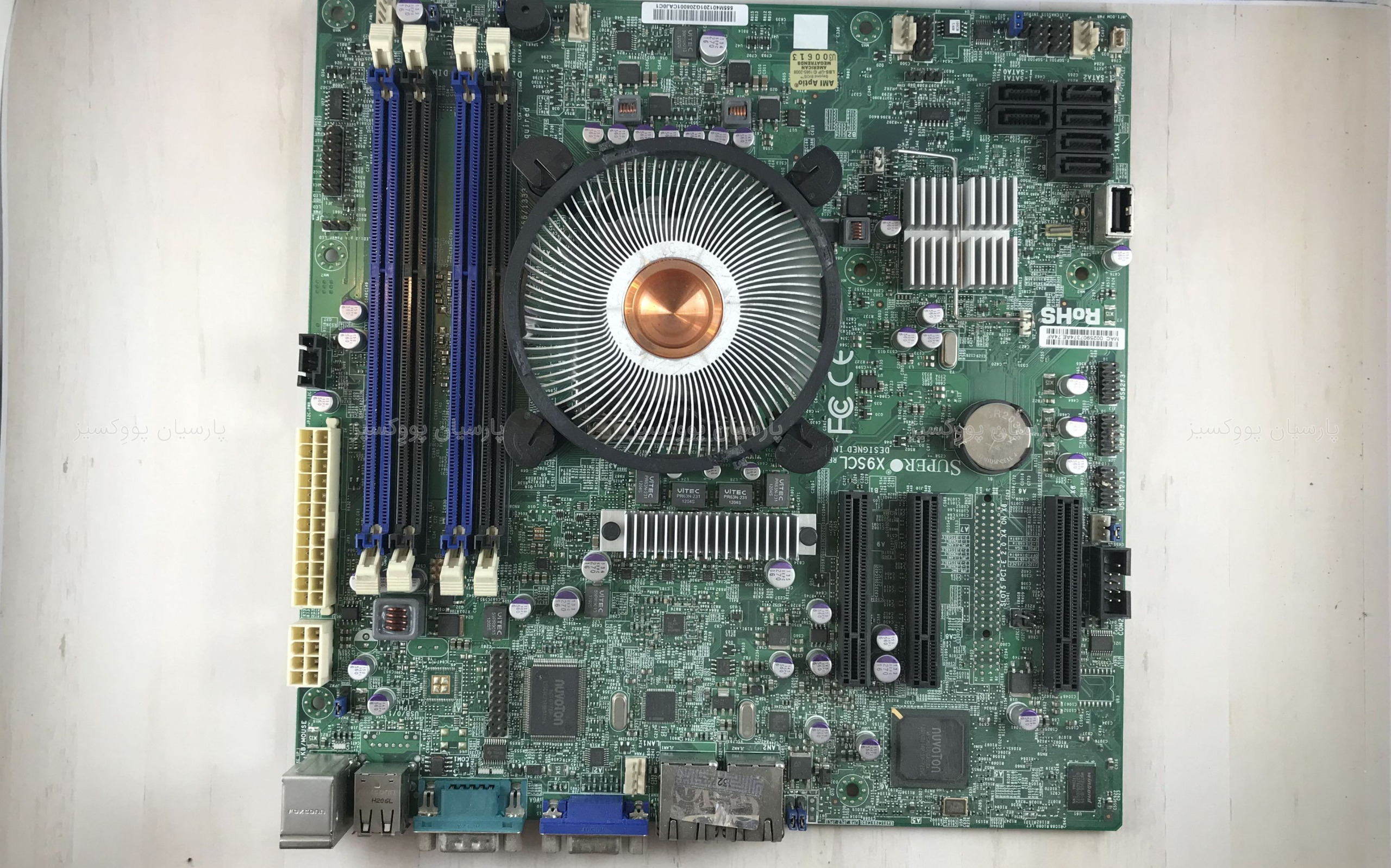 مادربرد حرفه ای سرور و ورک استیشن Supermicro X9SCL