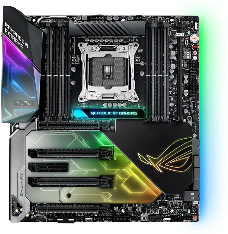 باندل ایسوس Rampage VI ASUS intel x299