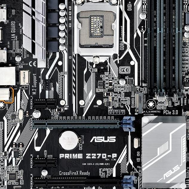 معیوب مادربرد ایسوس اینتل Z270-P ASUS