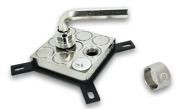 EK-ACF Fitting 12/16mm Black
