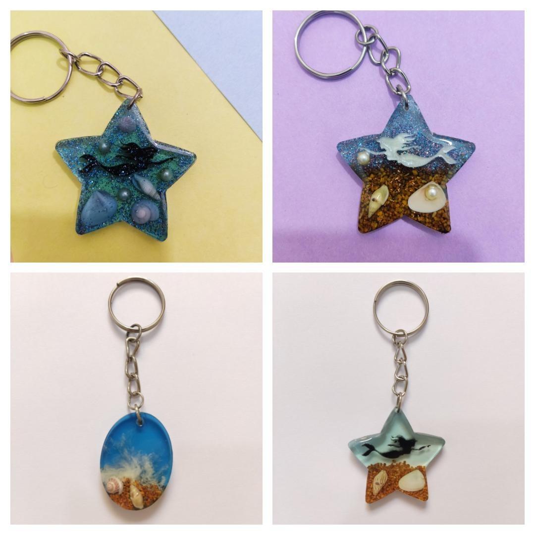 یک عدد جاکلیدی پری دریایی سایز کوچک