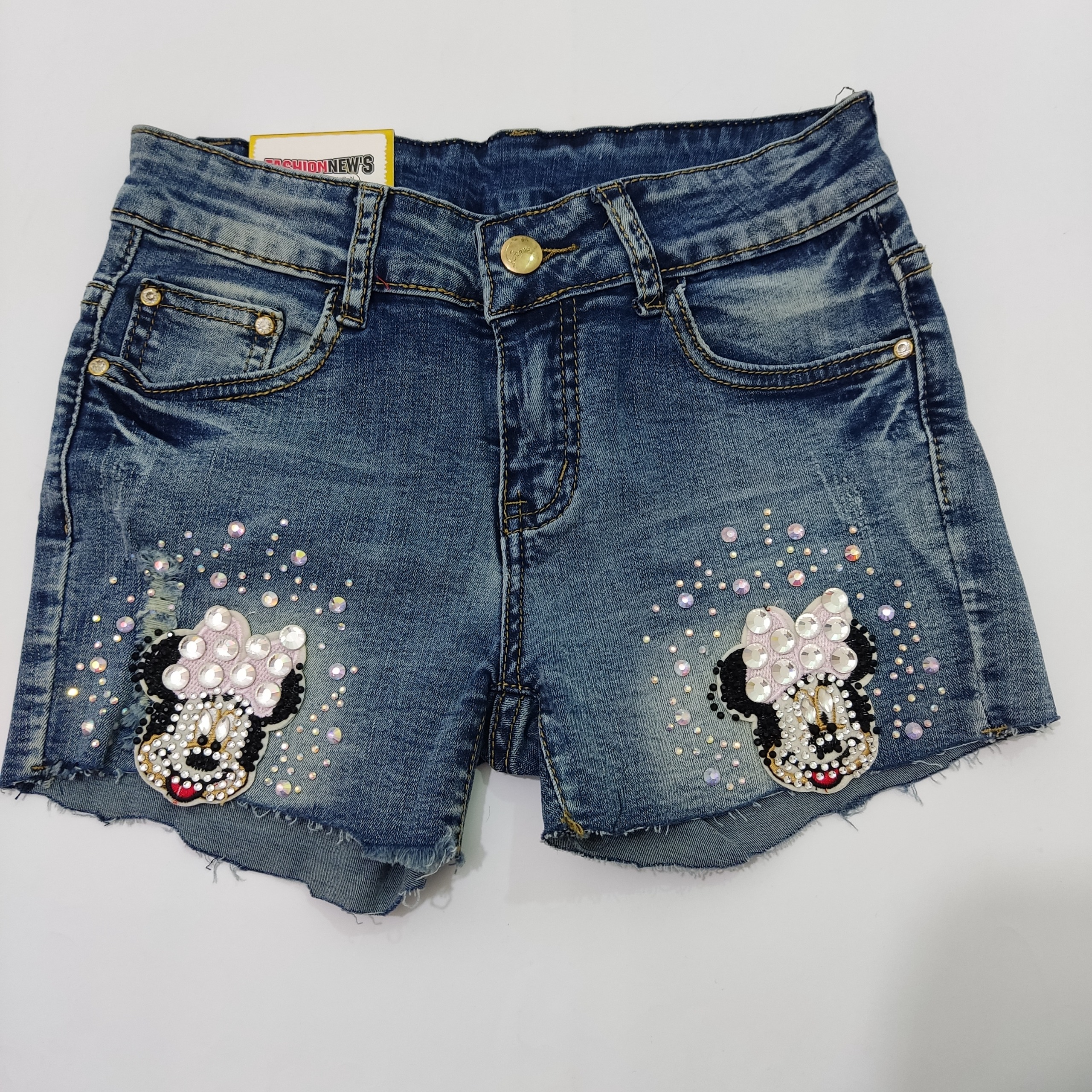 شلوارک وارداتی نگین دار