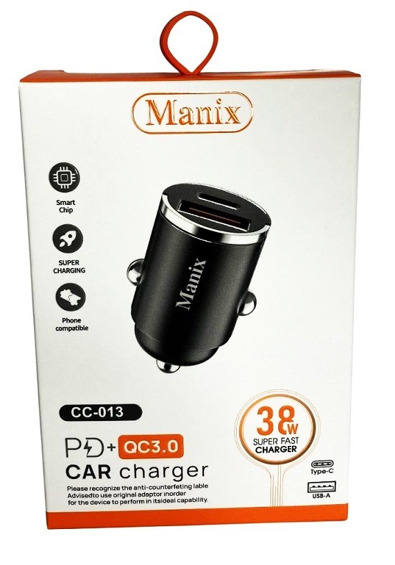شارژر فندکی مانیکس مدل Manix CC-013