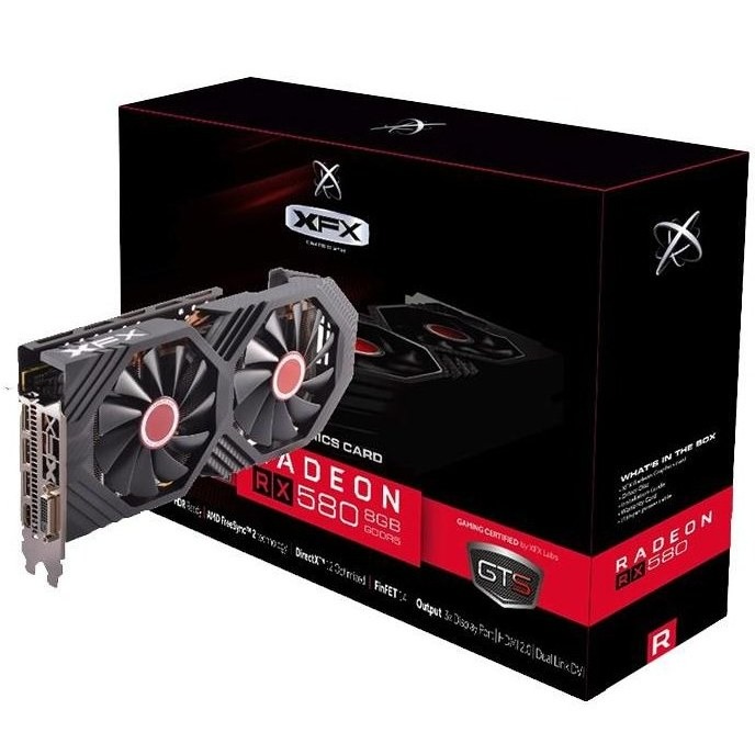کارتن کارت گرافیک Rx580